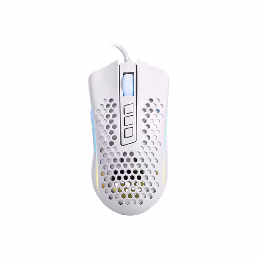 موس گیمینگ سیمی ردراگون Redragon Storm M808 WH RGB Gaming Mouse