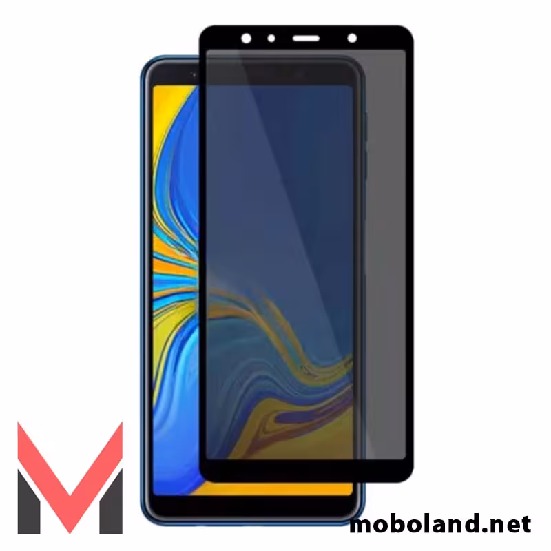 قیمت گلس تمام صفحه پرایوسی سامسونگ Galaxy A7 2018 - موبولند