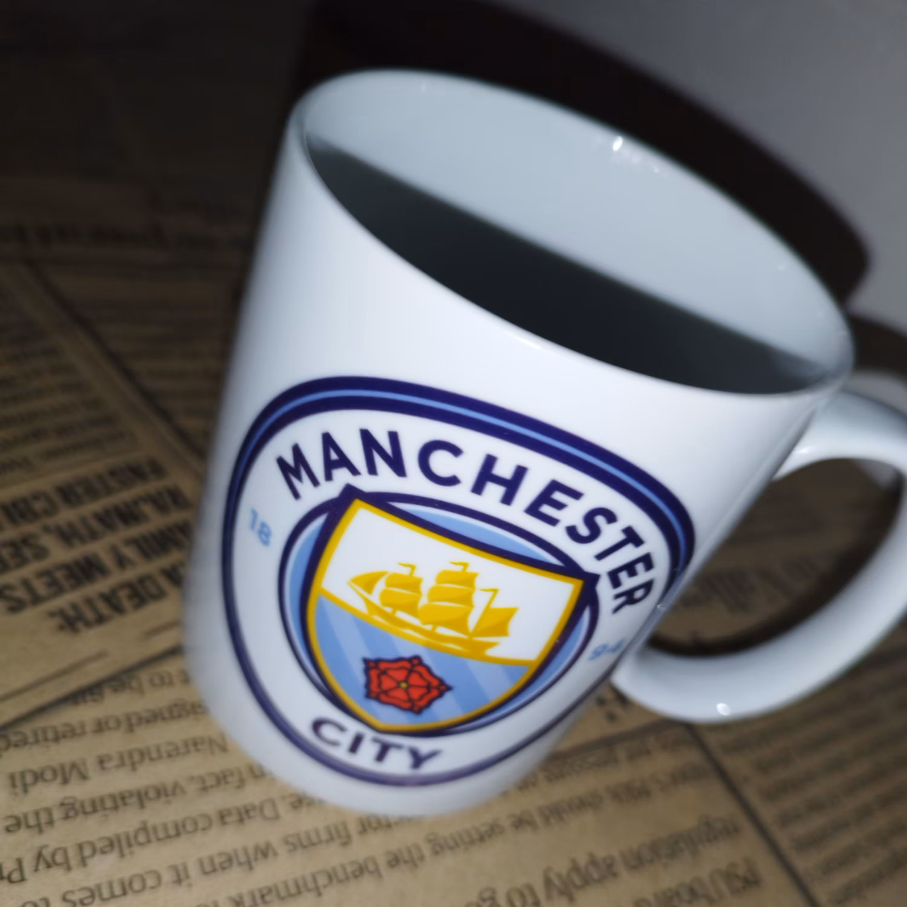 ماگ  فوتبالی طرح تیم منچسترسیتی