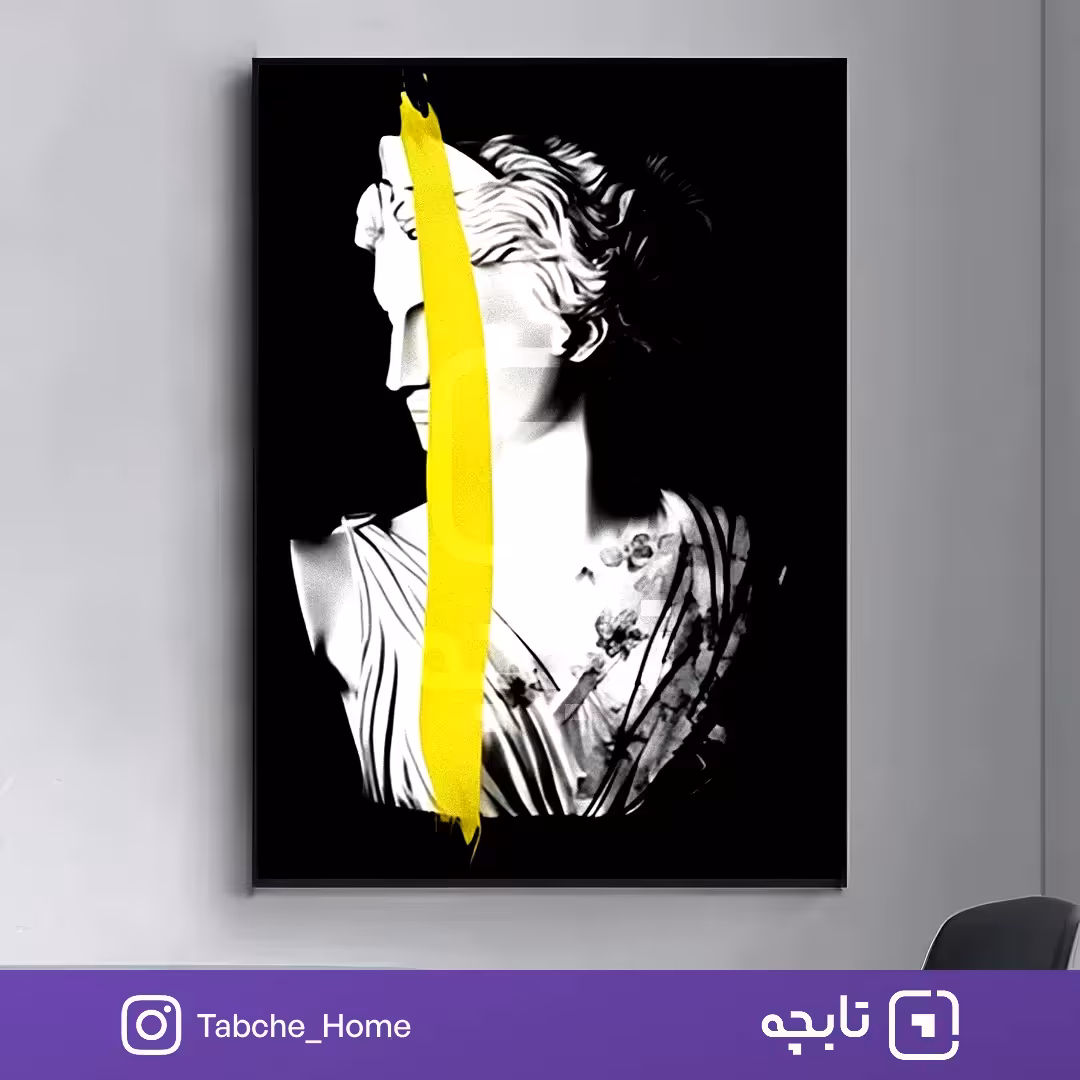 تابلو دیواری خطی بر تاریخ