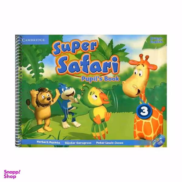 Super Safari 3 British Pupils+Activity Book +CD+DVD