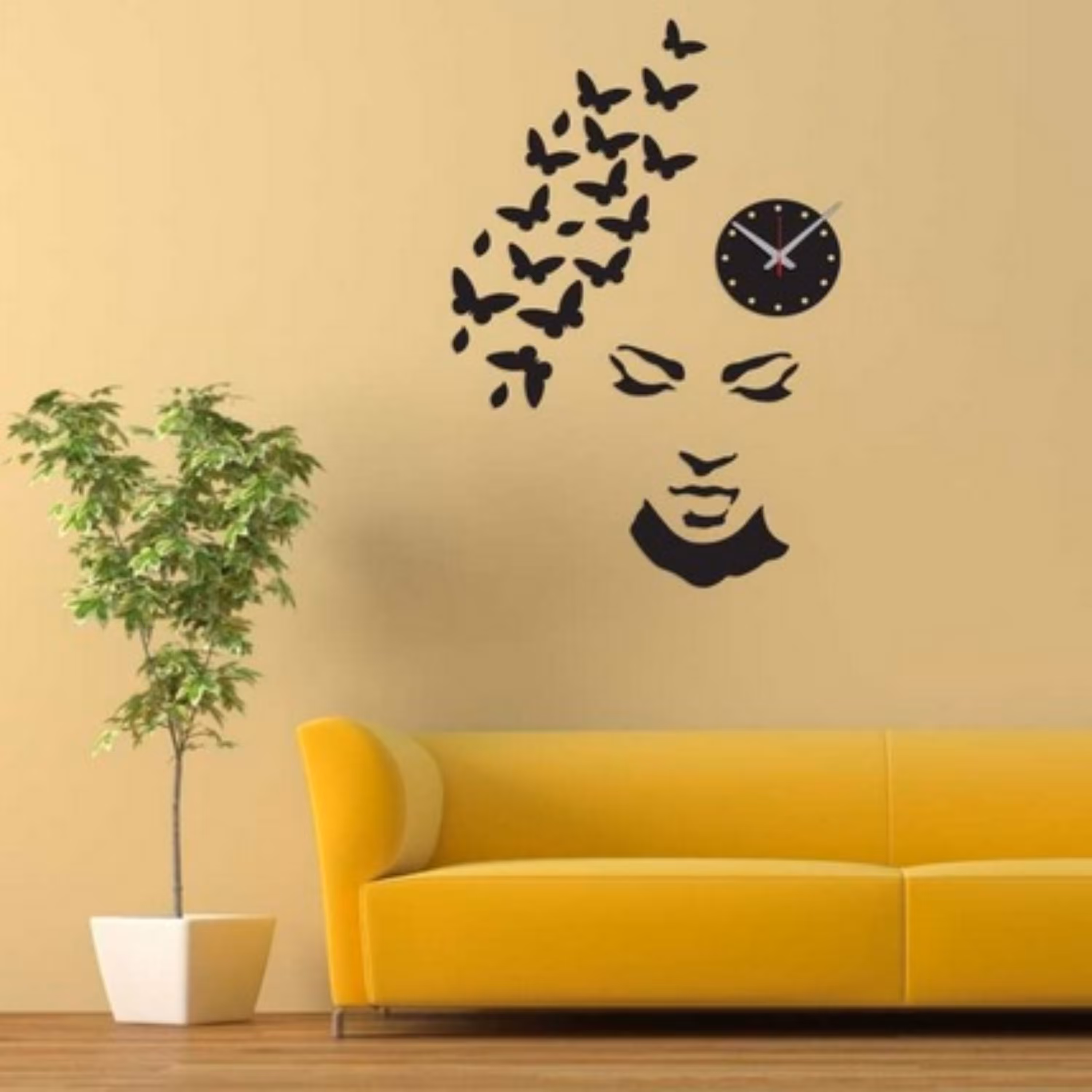 ساعت دیواری مدل رخ 1007