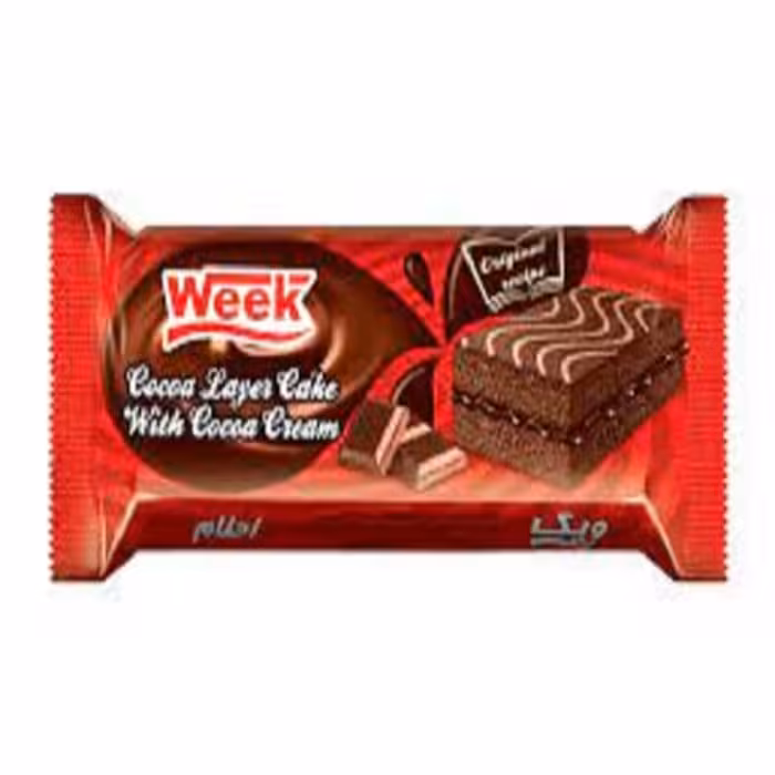 کیک لایه ای نوتلایی لوکس ویک-بسته 36 عددی