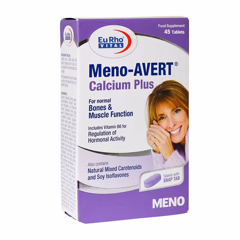 قرص منو اورت کلسیم پلاس، یوروویتال (45 عدد)