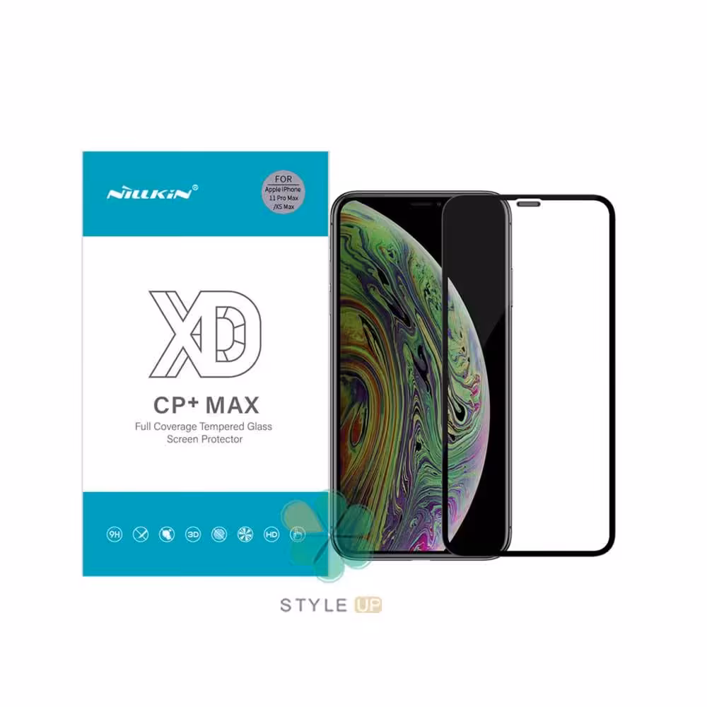 گلس محافظ نیلکین گوشی اپل iPhone 11 Pro Max مدل Xd Cp  Max