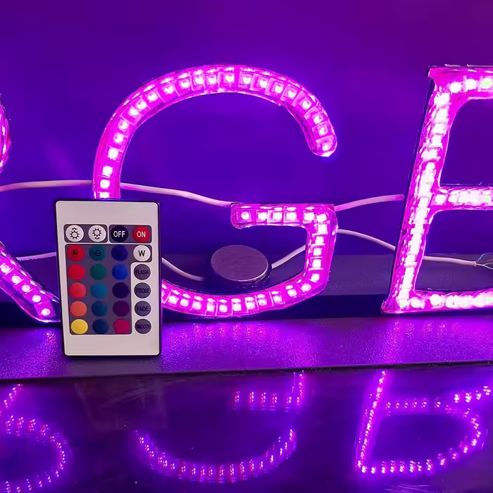 سفارش تابلو RGB ریموت دار 16 رنگ