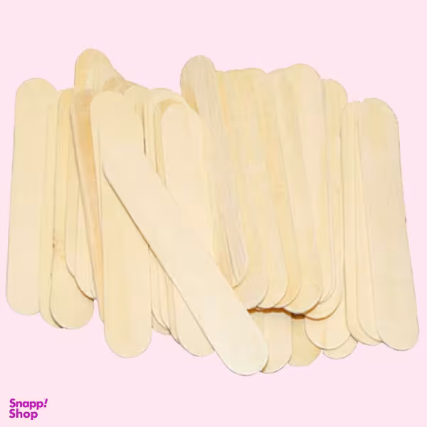 چوب بستنی مدل پهن بسته 35 عددی