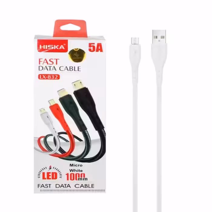 کابل تبدیل USB به MICROUSB هیسکا مدل LX-832 طول 1 متر