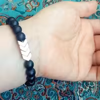 دستبند اسپورت مشکی