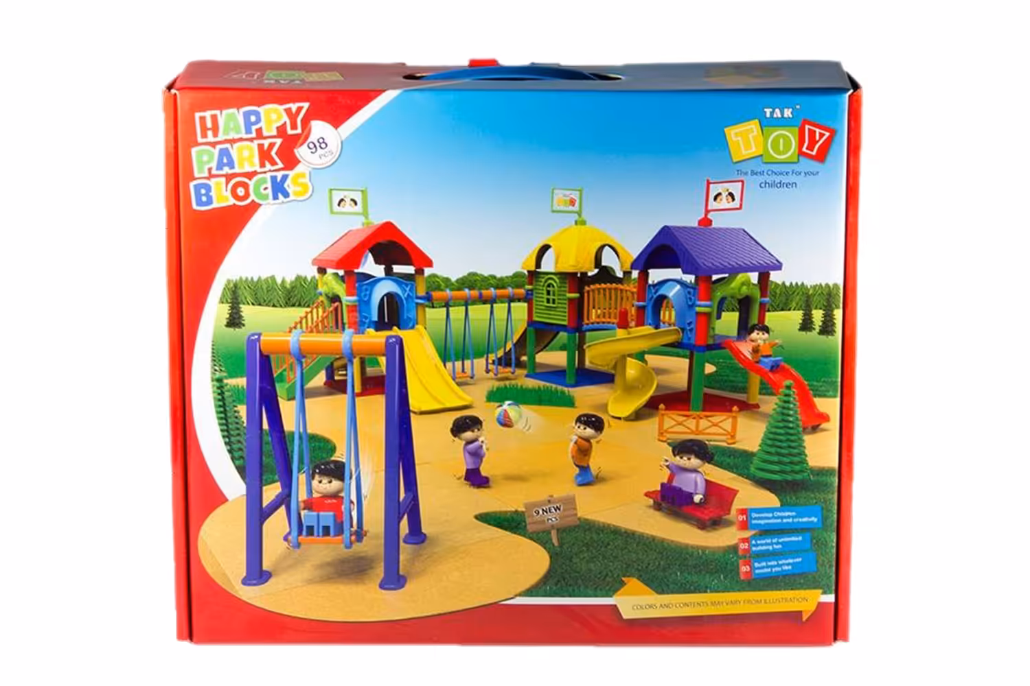 بازی ساختنی پارک شادی (98 قطعه)