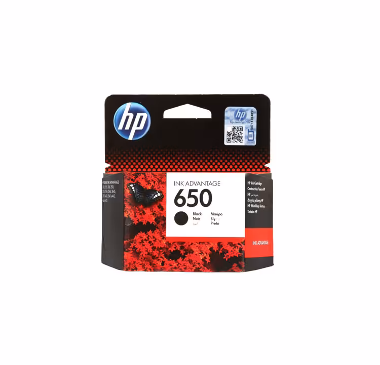 کارتریج جوهرافشان اچ پی مشکی HP 650 Black