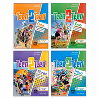 کتاب Teen 2 Teen اثر Joan Saslow And Allen Ascher انتشارات سپاهان 4 جلدی