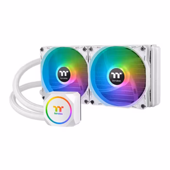 قیمت و خرید خنک کننده مایع پردازنده ترمالتیک مدل TH240 ARGB Snow Edition | یاس ارتباط