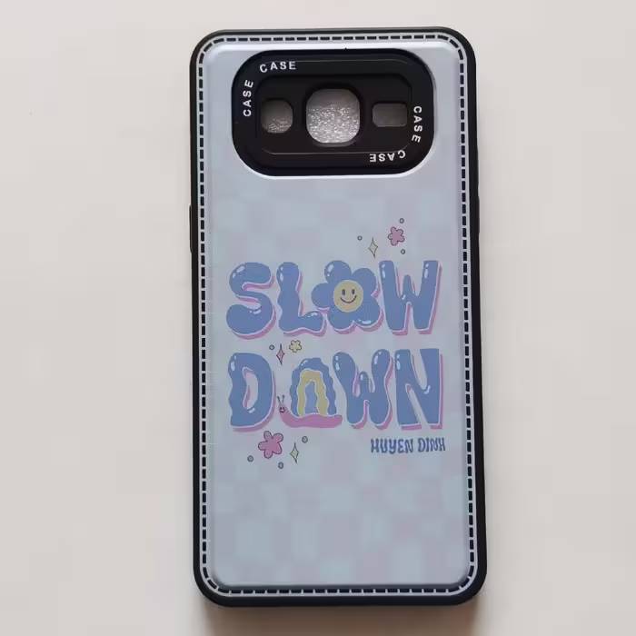 قاب طرحدار  ژله ای slow down گوشی سامسونگ Grand prime و J2 prime و G530