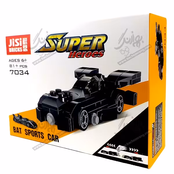 لگو ساختنی جی سی مدل ماشین بت من کد 7034