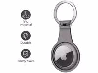 حلقه ایر تگ اپل آها استایل AhaStyle WG35 Protective Case Buckle Key Ring AirTag (خاکستری)
