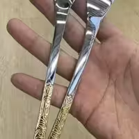 سرویس قاشق و چنگال نیمه طلایی24نفره128 پارچه جی وان سلطنتی گراسو آلمان