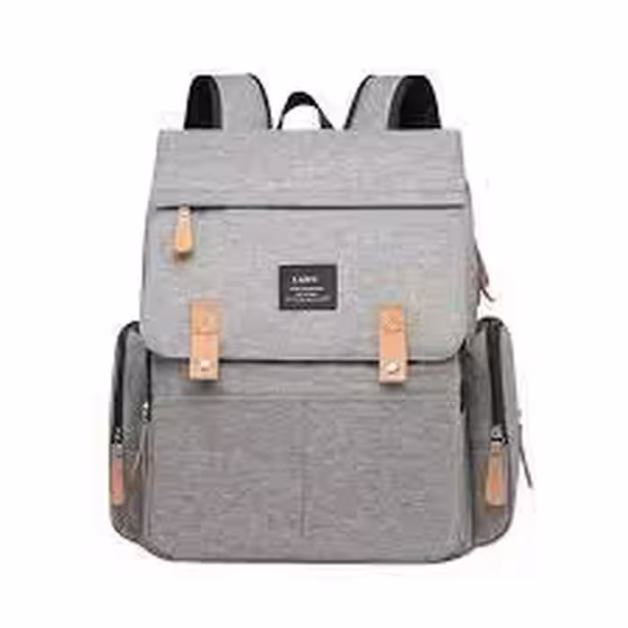 کوله و ساک لوازم نوزاد با زیرانداز تعویض و فیش اتصال پاوربانک و عایق دما  BABYPACK