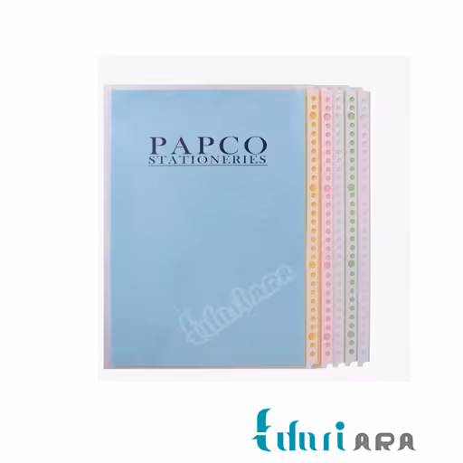 پوشه کیسه ای بی رنگ با پانچ 30 تایی (بسته 100 عددی)