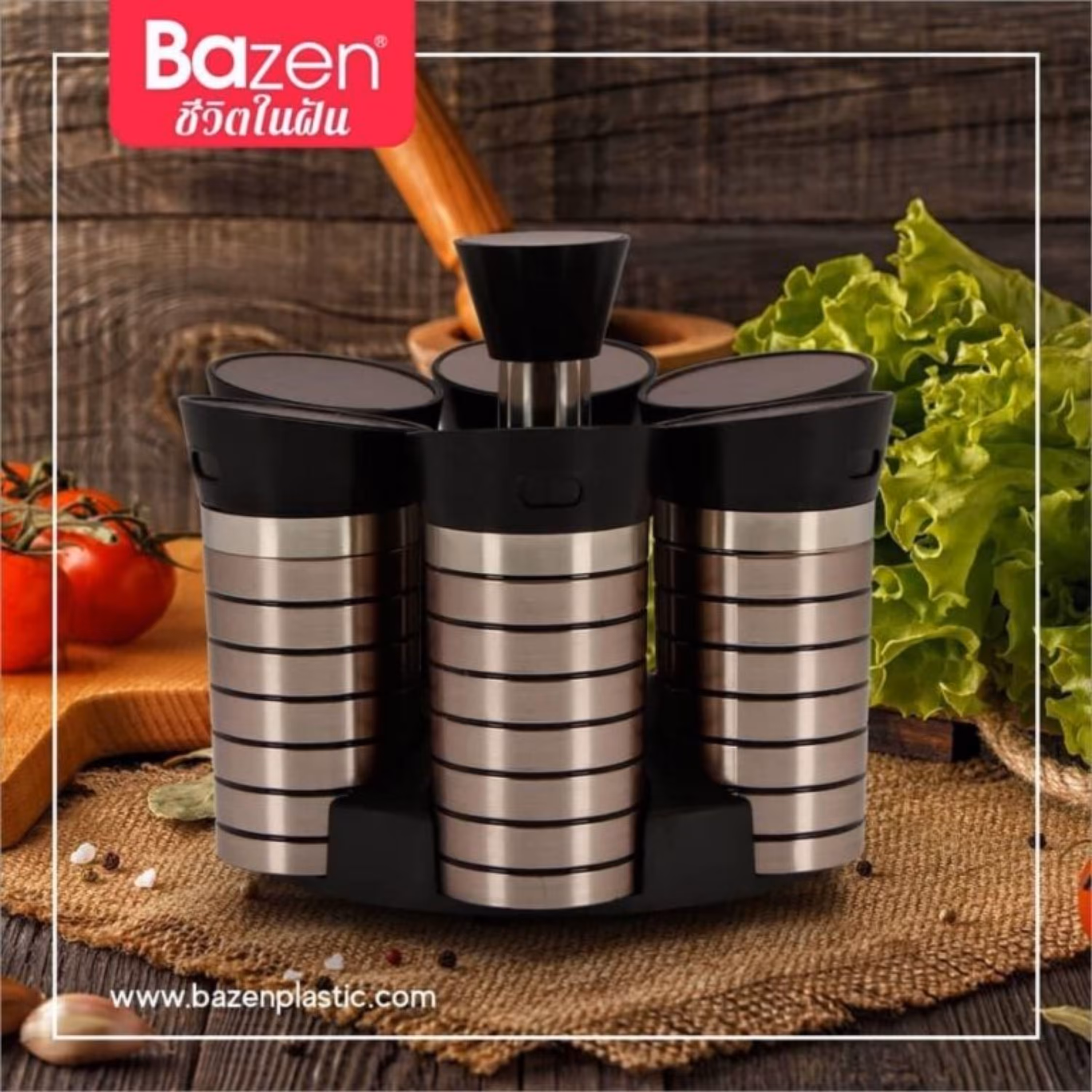 جا ادویه گردون شش عددی تایلندی بازن