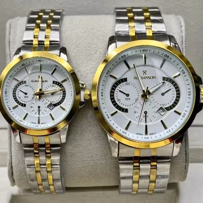 ست ساعت رومانسون آقا و خانم به صورت ست و تکی