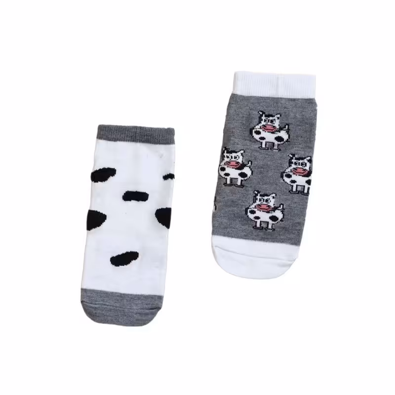 جوراب طرح گاو