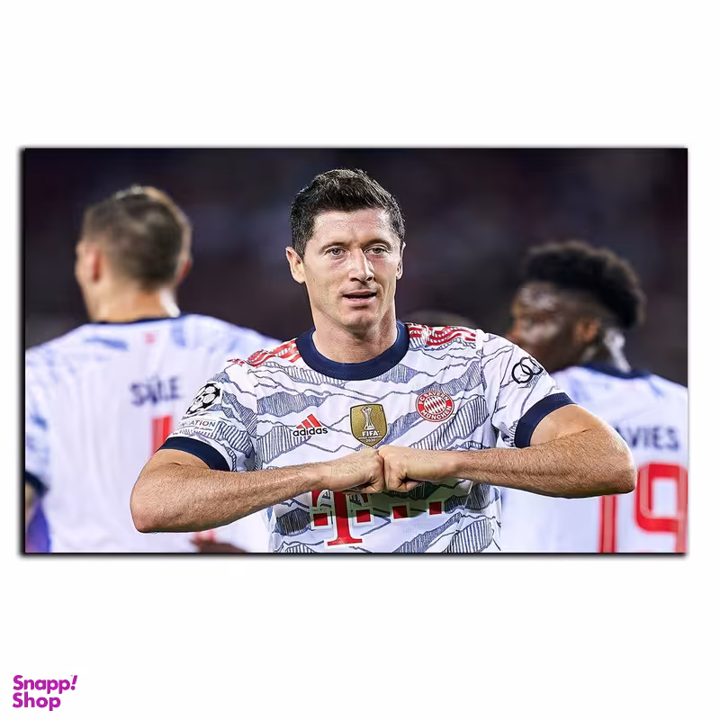 تابلو شاسی بکلیت طرح فوتبال روبرت لواندوفسکی بایرن مونیخ مدل SH-S6457