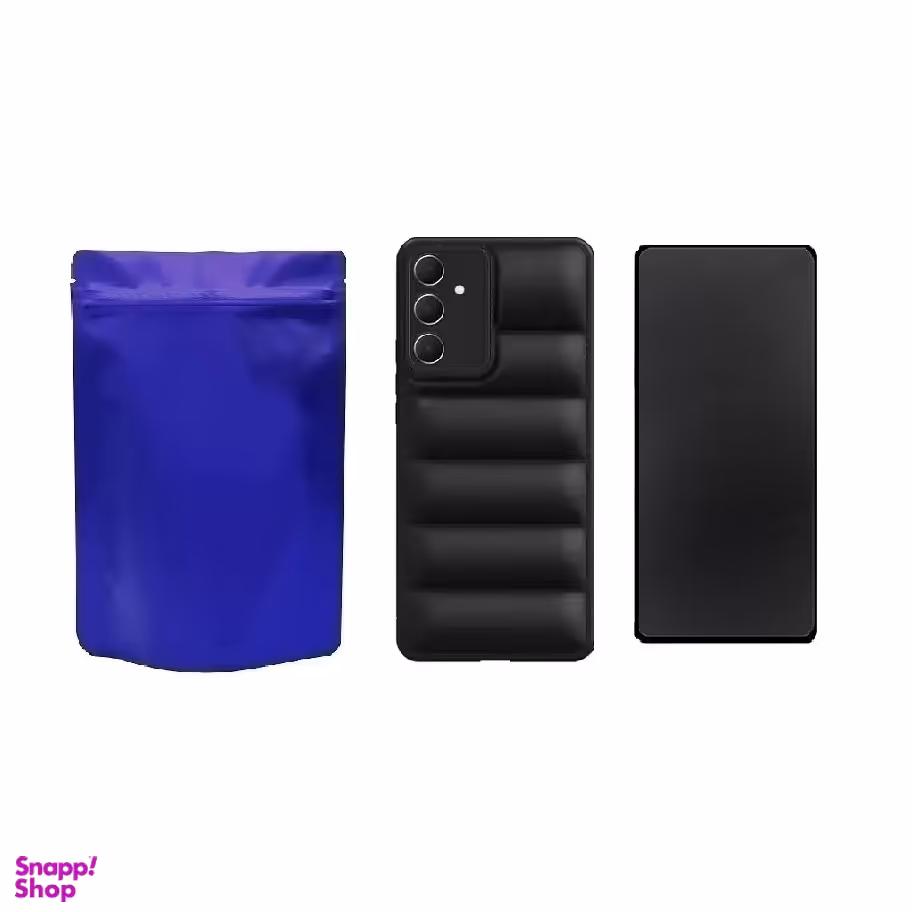 کاور موبایل مدل M-B Puffer مناسب سامسونگ Galaxy A15 به همراه محافظ صفحه نمایش Privacy