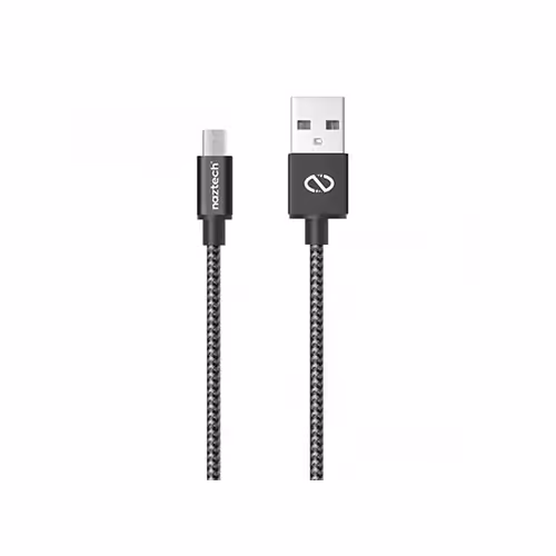 کابل تبدیل USB به microUSB نزتک مدل Braided طول 1.2 متر
