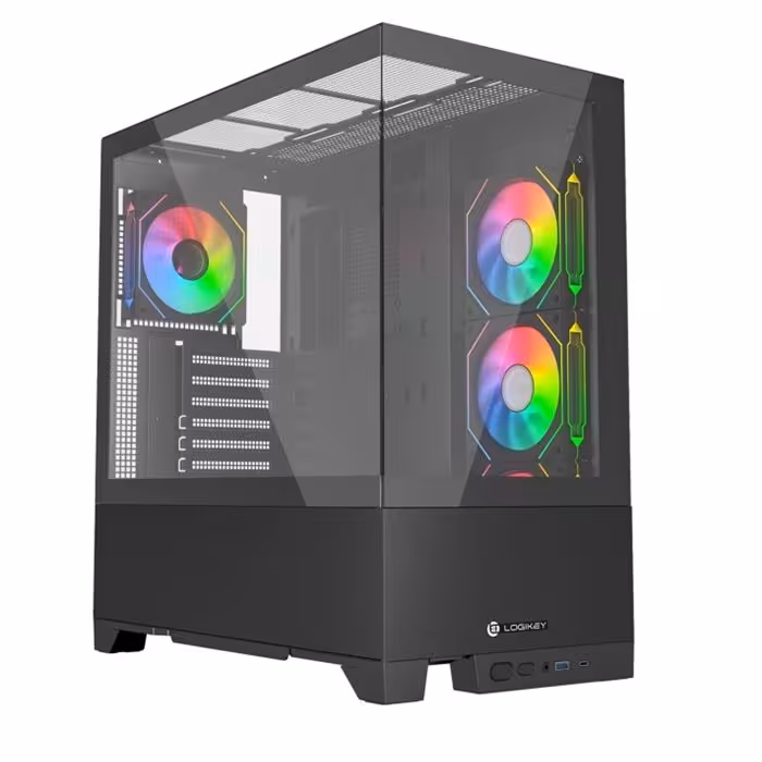 کیس گیمینگ لاجی کی مدل LK-C664B