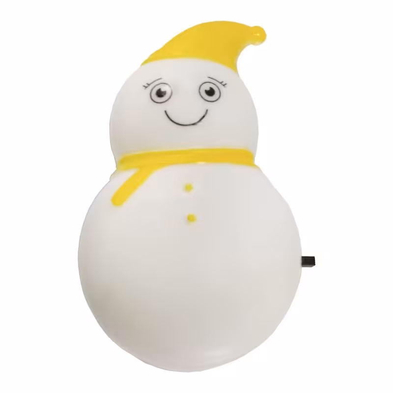 چراغ خواب کودک طرح آدم برفی