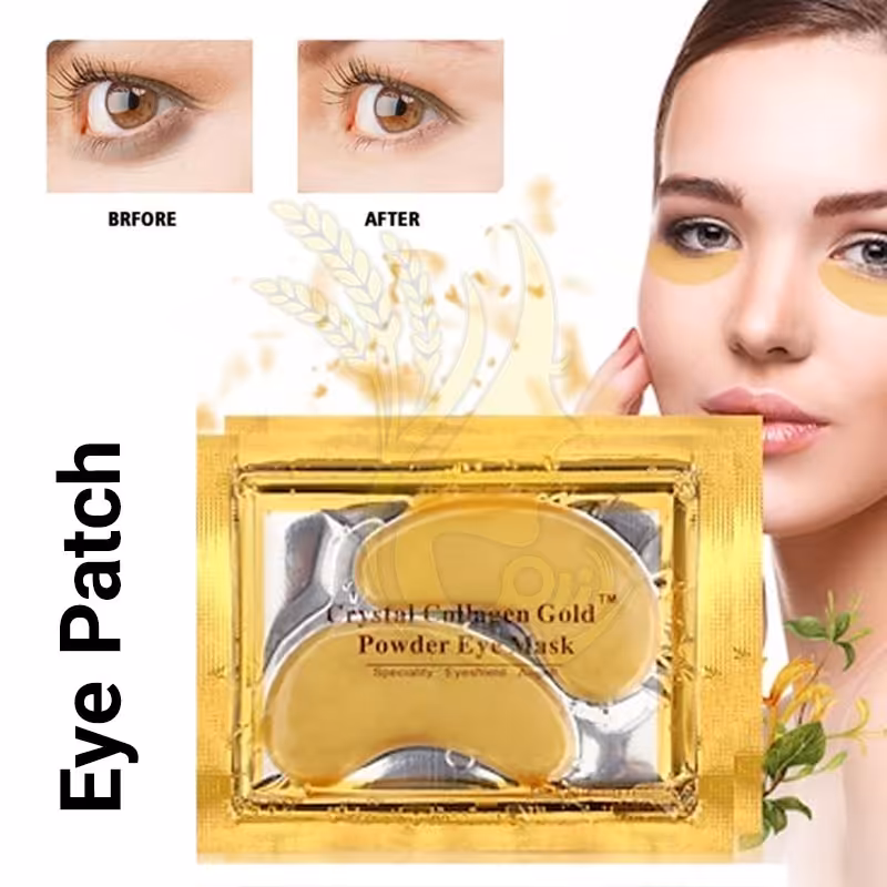 ماسک کلاژن دار زیر چشم (Crystal Collagen Gold Mask Powder Eye Mask)