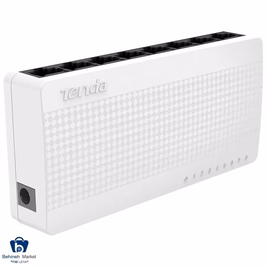 سوییچ شبکه 8 پورت 100-10 تندا مدل S108