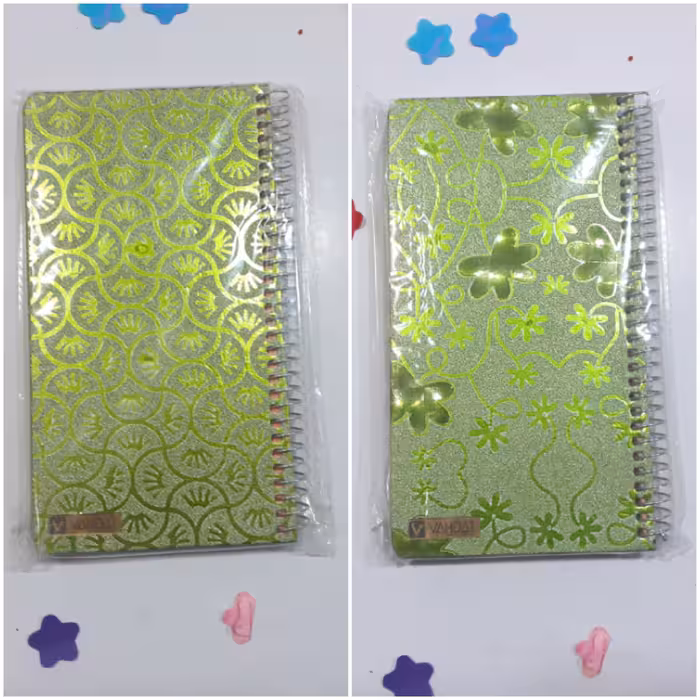 دفترچه سیمی جلدسخت وحدت فانتزی