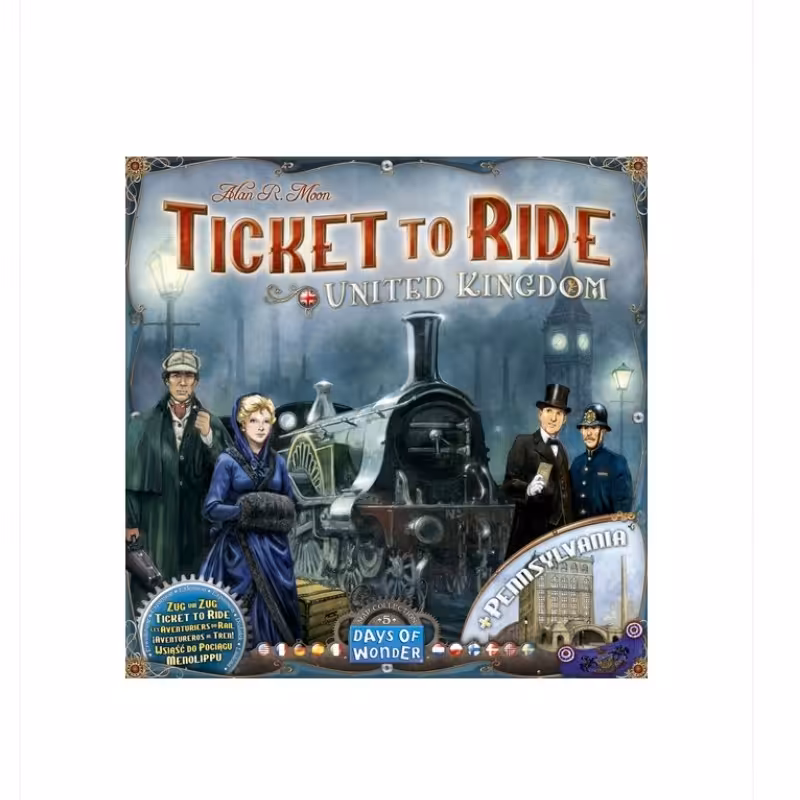 بازی بلیط حرکت انگلستان (TICKET TO RIDE UNITED KINGDOM)