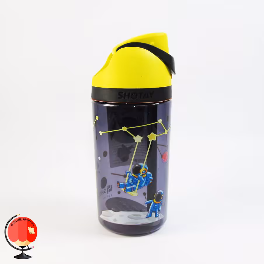 قمقمه پسرانه نی دار طرح فضانورد شوتای