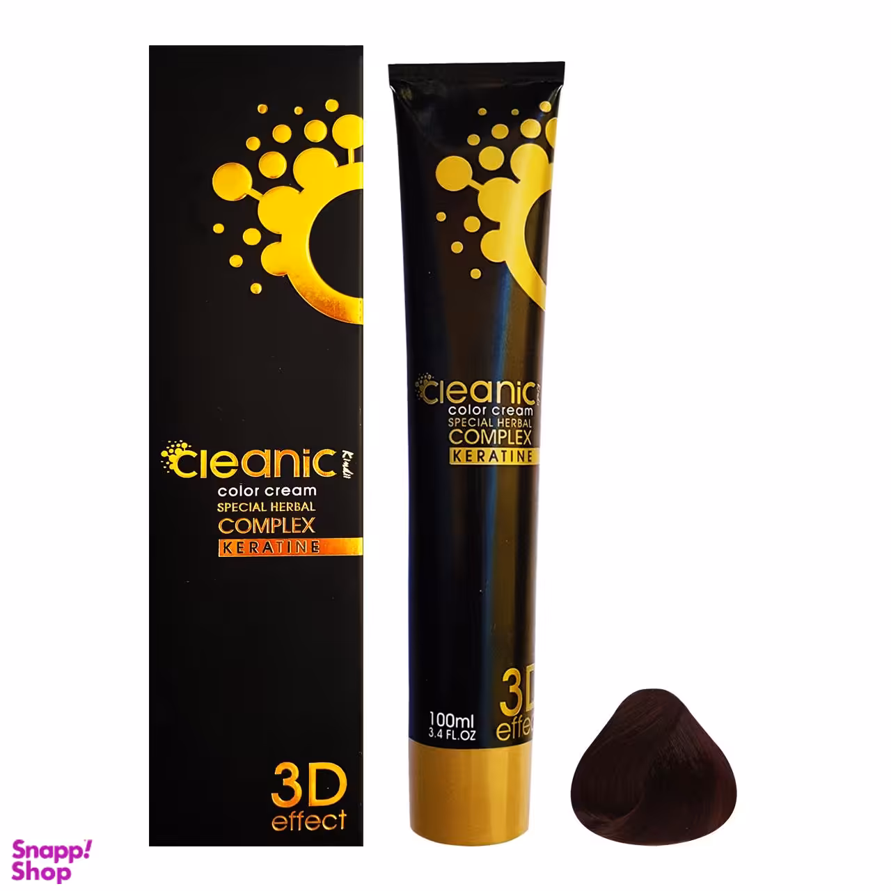 رنگ مو کلینیک کیندی شماره 5.44 رنگ قهوه‌ای مسی روشن حجم 100 میلی‌لیتر