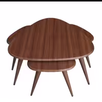 میز جلومبلی  جلو مبلی وعسلی مثلث جلومبلی مثلثی 4تیکه