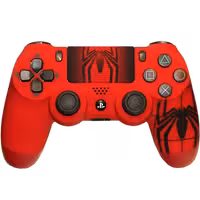 کنترلر دوال شاک پلی استیشن 4 های کپی طرح اسپایدرمن
