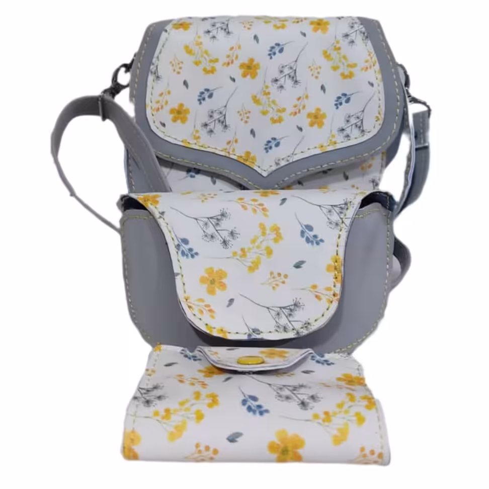 ست کیف دوشی جاکارتی وجلد عینک