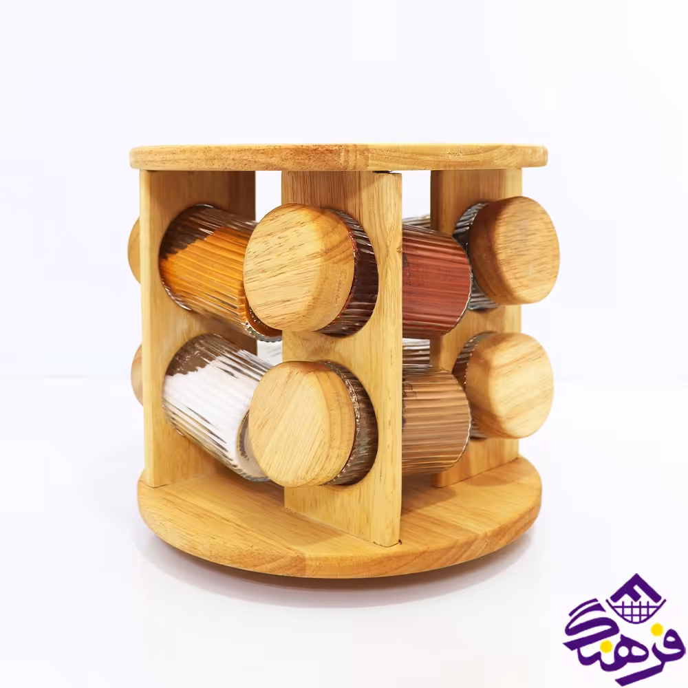 جاادویه فلورا گردان چوبی (8عددی)