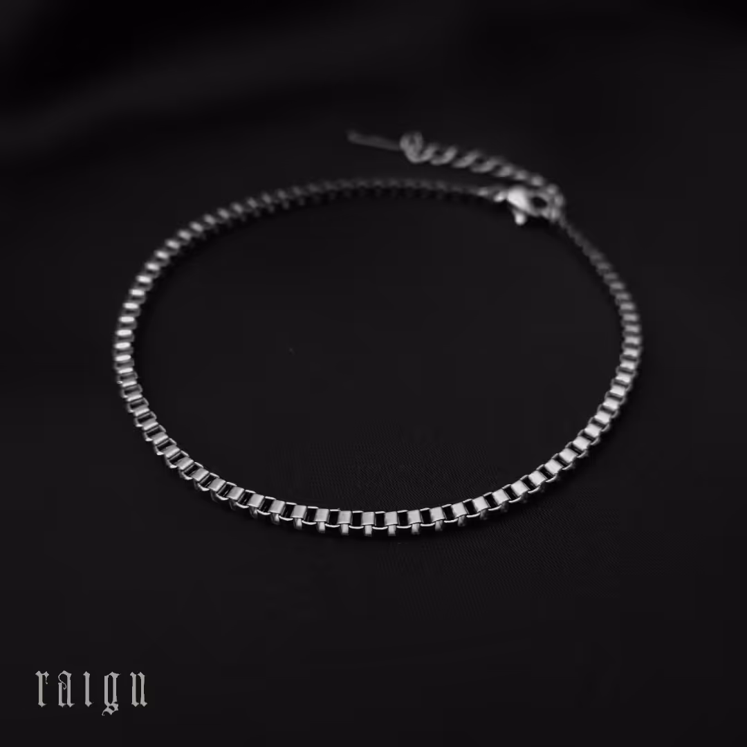 دستبند ونیزی استیل عرض 1.5 میل