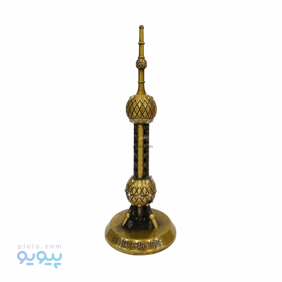 مجسمه فلزی برج مروارید خاور چین