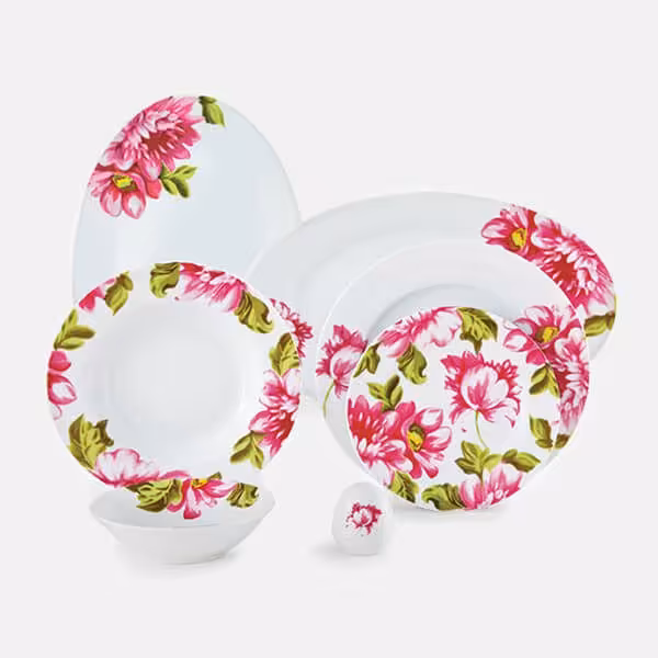 سرویس غذاخوری ایتالیا اف لیلین 28 پارچه چینی زرین