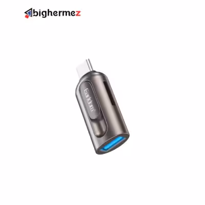 مبدل OTG و کارت ریدر ارلدام مدل ET-OT98C تایپ سی