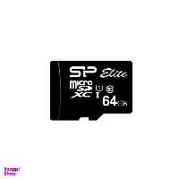 کارت حافظه microSDXC سیلیکون پاور مدل ELITE کلاس 10 استاندارد UHC-I U1 سرعت 100MBps ظرفیت 64 گیگابایت