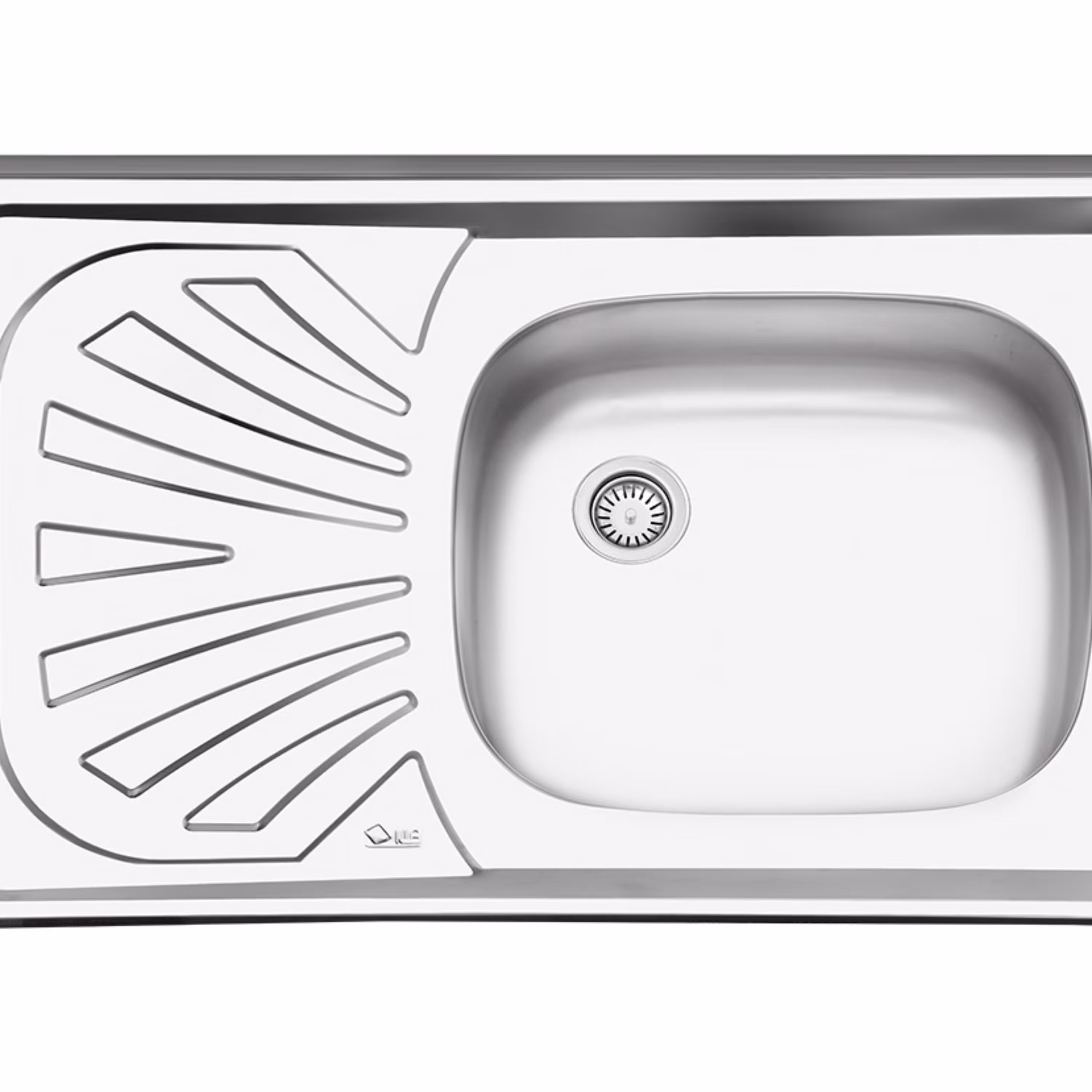 سینک 111 ایلیا استیل روکار ( چپ یا راست ) ارسال با باربری به سراسر کشور 