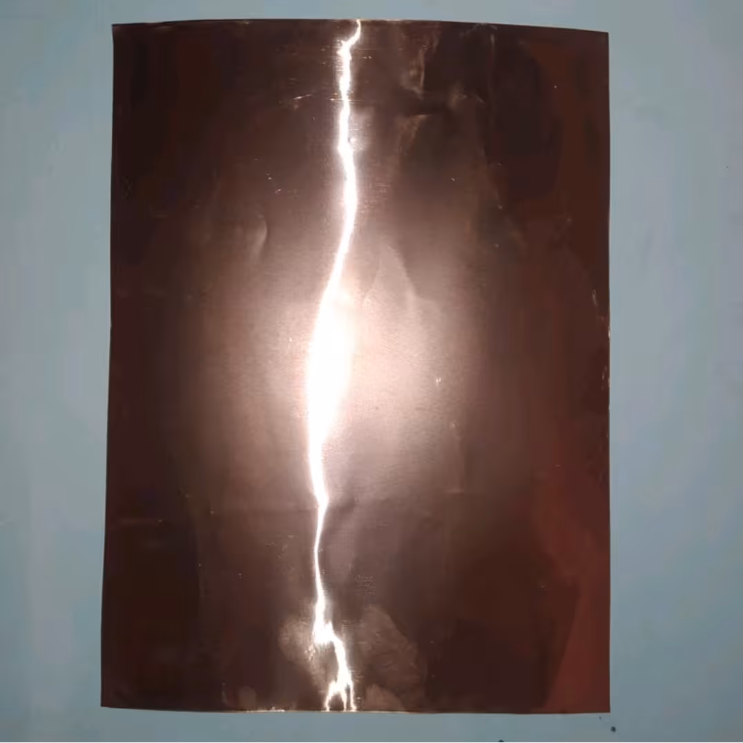 ورق مس آ4 قطر  mm 0.1  ( ورقه مسی یک دهم میلی متر  )