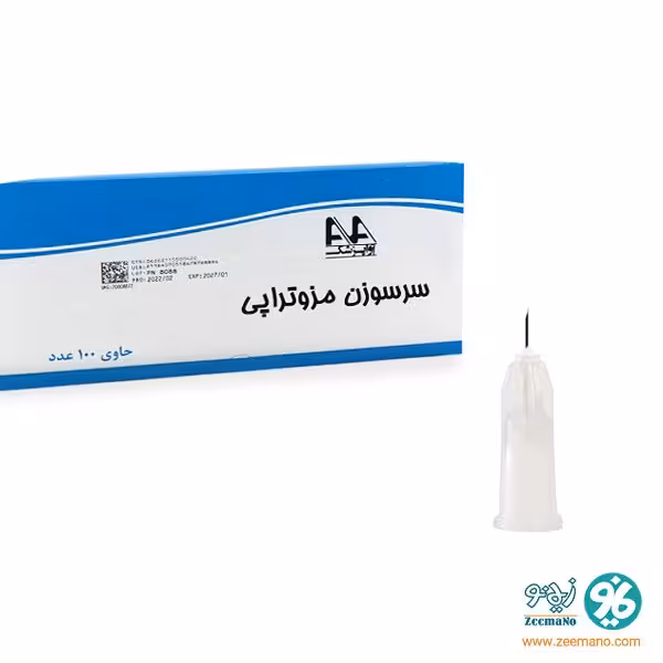 سرسوزن مزوتراپی آوا گیج 31 طول 4 میلیمتر