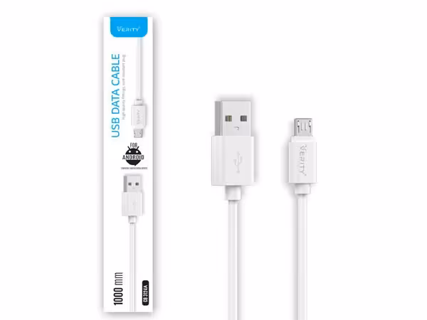 کابل دیتا و شارژ اندرويد وریتی مدل CB3124